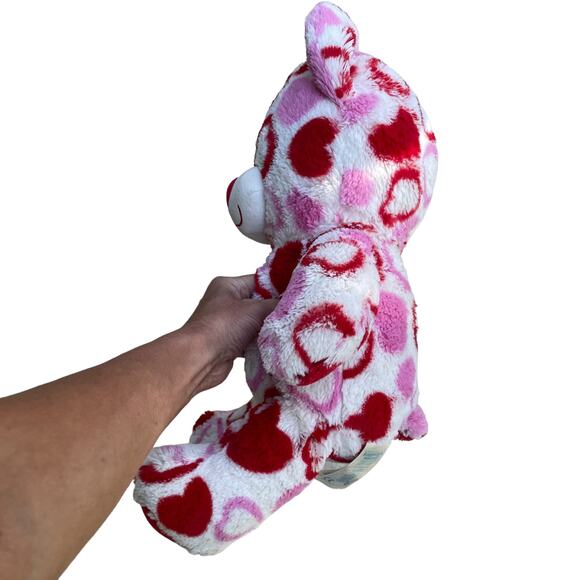 Build A Bear Hearts Teddy Bear Plush 2013 Retired Stuffed Valentine Love READ - Picture 5 of 16